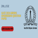 GATE 2024 Mining Engineering Question Paper with Answer Key PDF February 4 shift 2 ZPYP